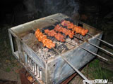 Don't throw your old PC! Use it for barbeque!